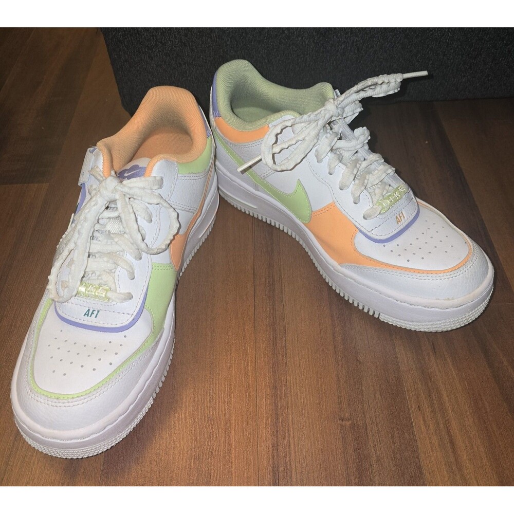 Size 8.5 - Nike Air Force 1 Shadow White Multi-Color W